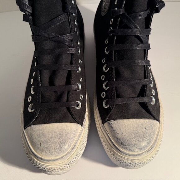 Converse Chuck Taylor All Star Lift Hi Platform Punk-Grunge-  Womens Size 10 - Picture 4 of 13